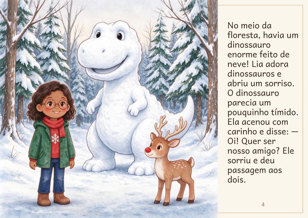 Página 1 do livro de amostra